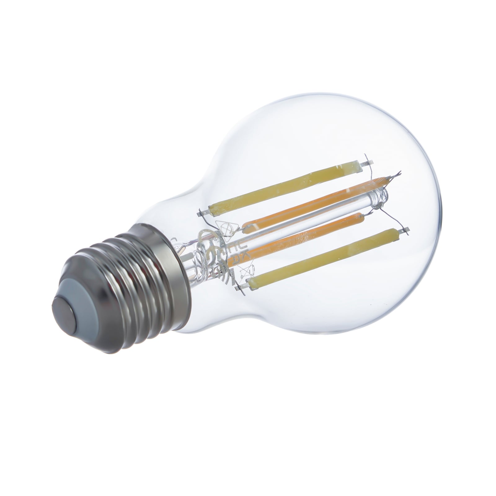 Smart LED filamentpære E27 7W CCT dimbar klar WiFi Tuya LUUMR nærbilde filament