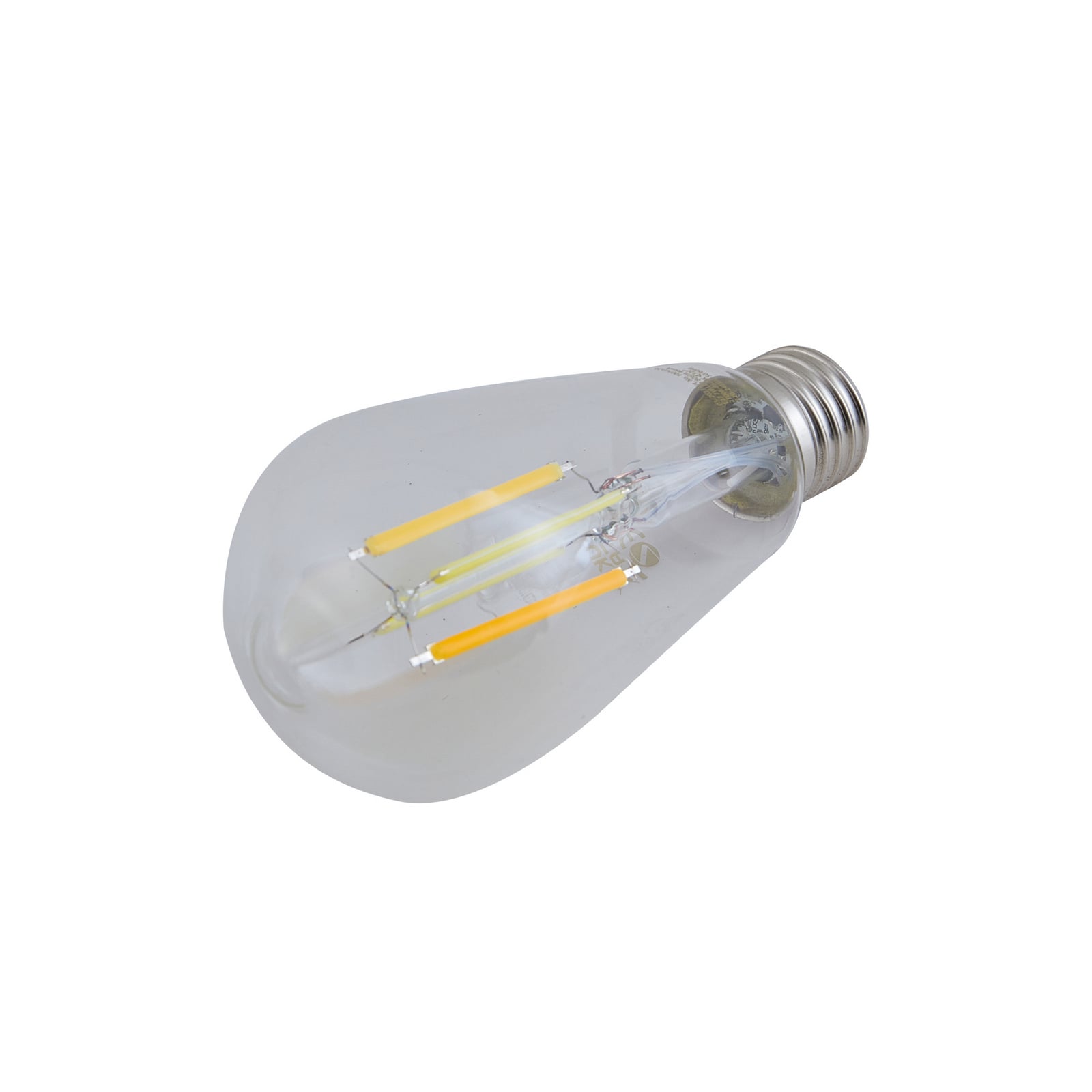 Nærbilde av filamentdetaljer i Smart LED filamentpære ST64 LUUMR