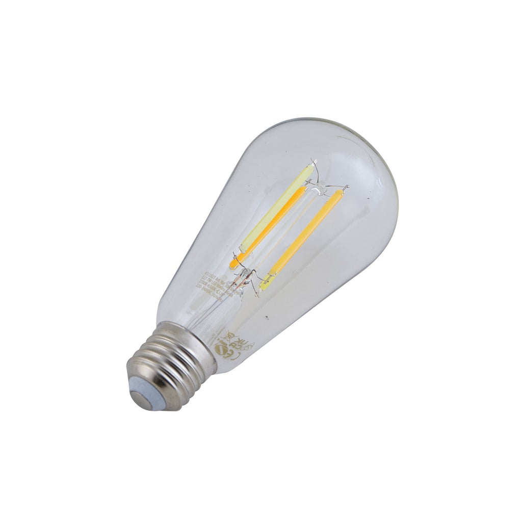 Smart LED filamentpære ST64 klar E27 7W CCT Zigbee LUUMR pakket