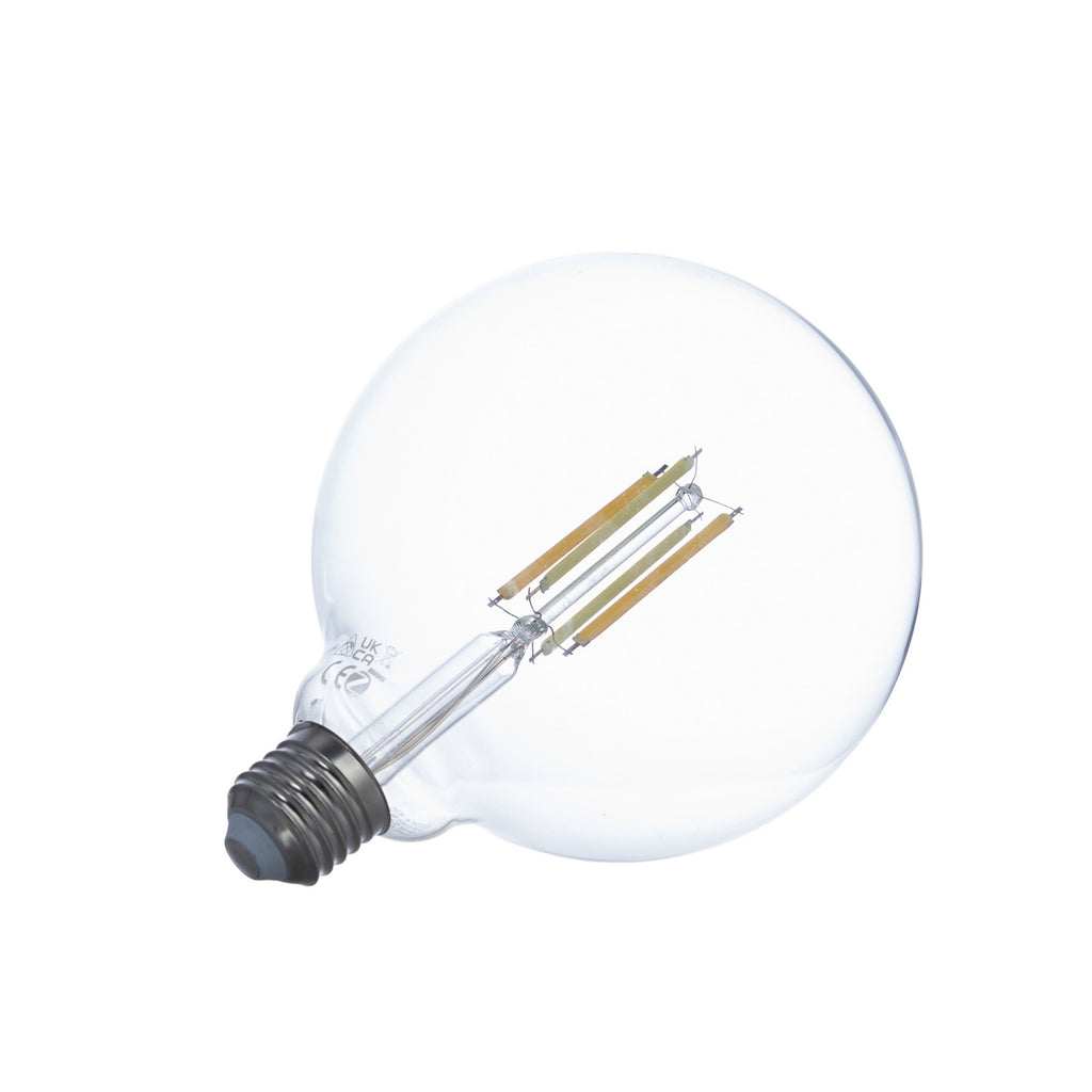 Smart LED-globepære E27 G125 7W klar CCT dimbar Zigbee - LUUMR sideprofil