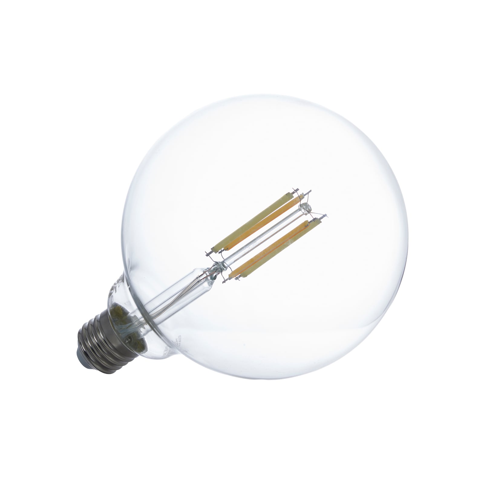 Smart LED-globepære E27 G125 7W klar CCT dimbar Zigbee - LUUMR med app-styring