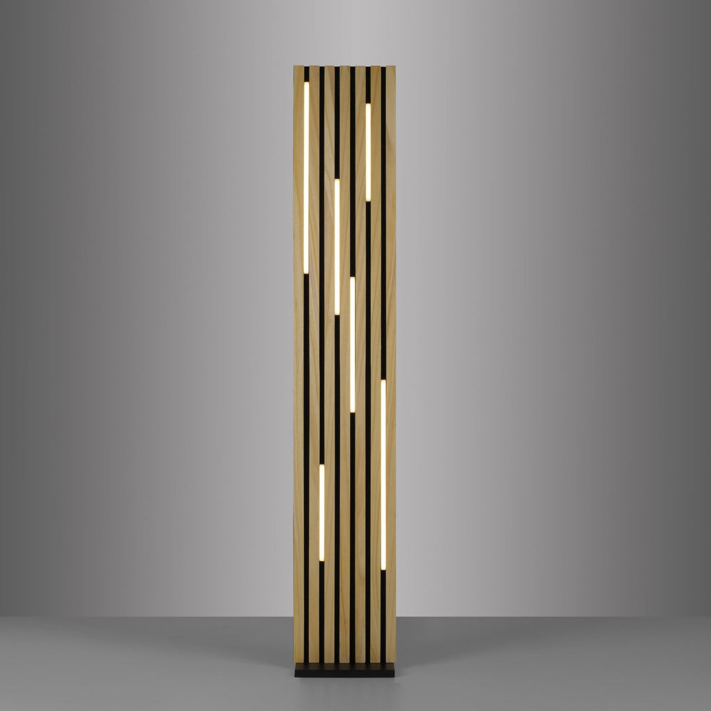 Smart LED-gulvlampe Q-Akustik dimbar funksjon
