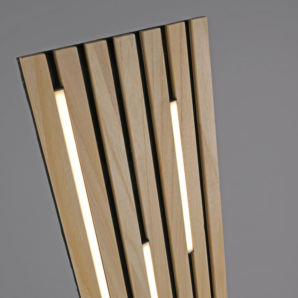 Smart LED-gulvlampe Q-Akustik lysdetalj
