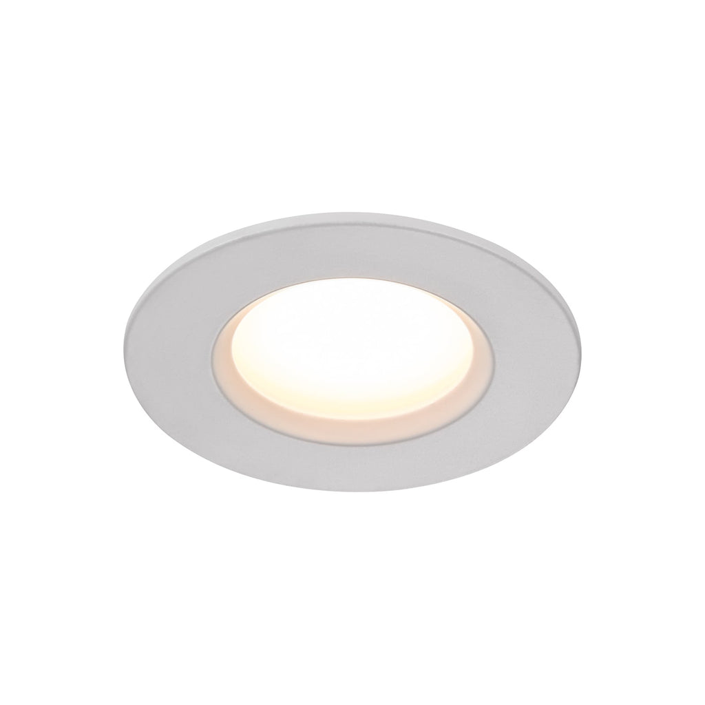 Smart LED innbyggingsspot Dorado dimbar CCT hvit IP65 forfra