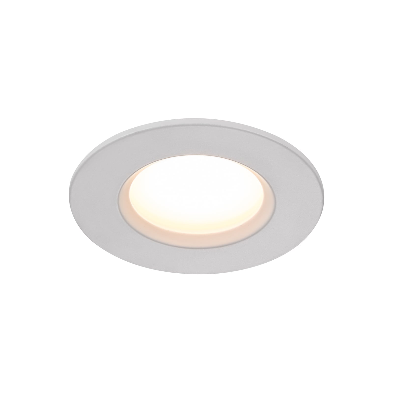 Smart LED innbyggingsspot Dorado dimbar CCT hvit IP65 forfra