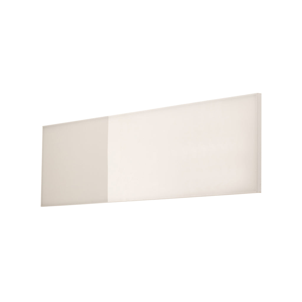 Smart LED-panel Aris 120x30 cm hvit RGB CCT fjernkontroll montert på vegg