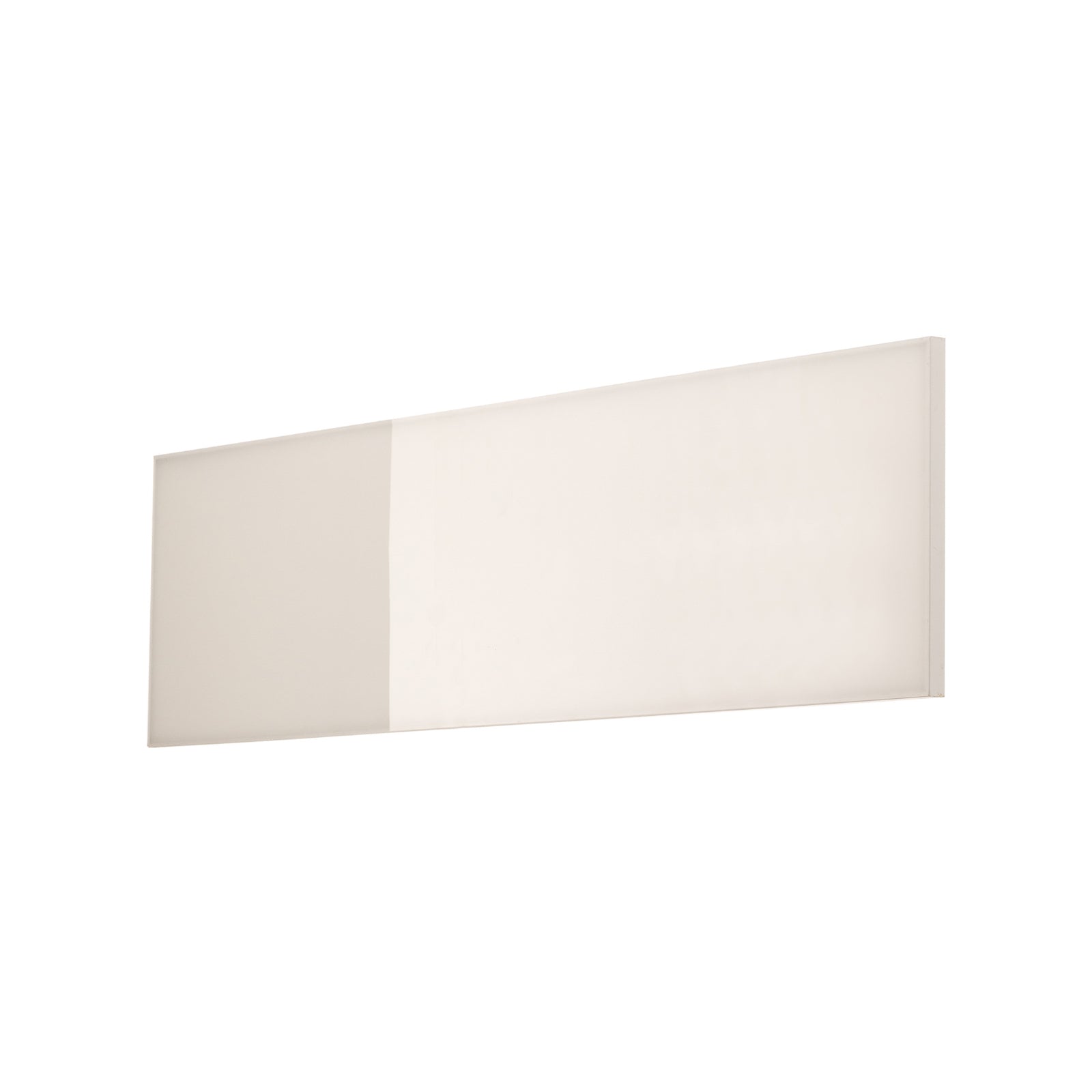 Smart LED-panel Aris 120x30 cm hvit RGB CCT fjernkontroll montert på vegg