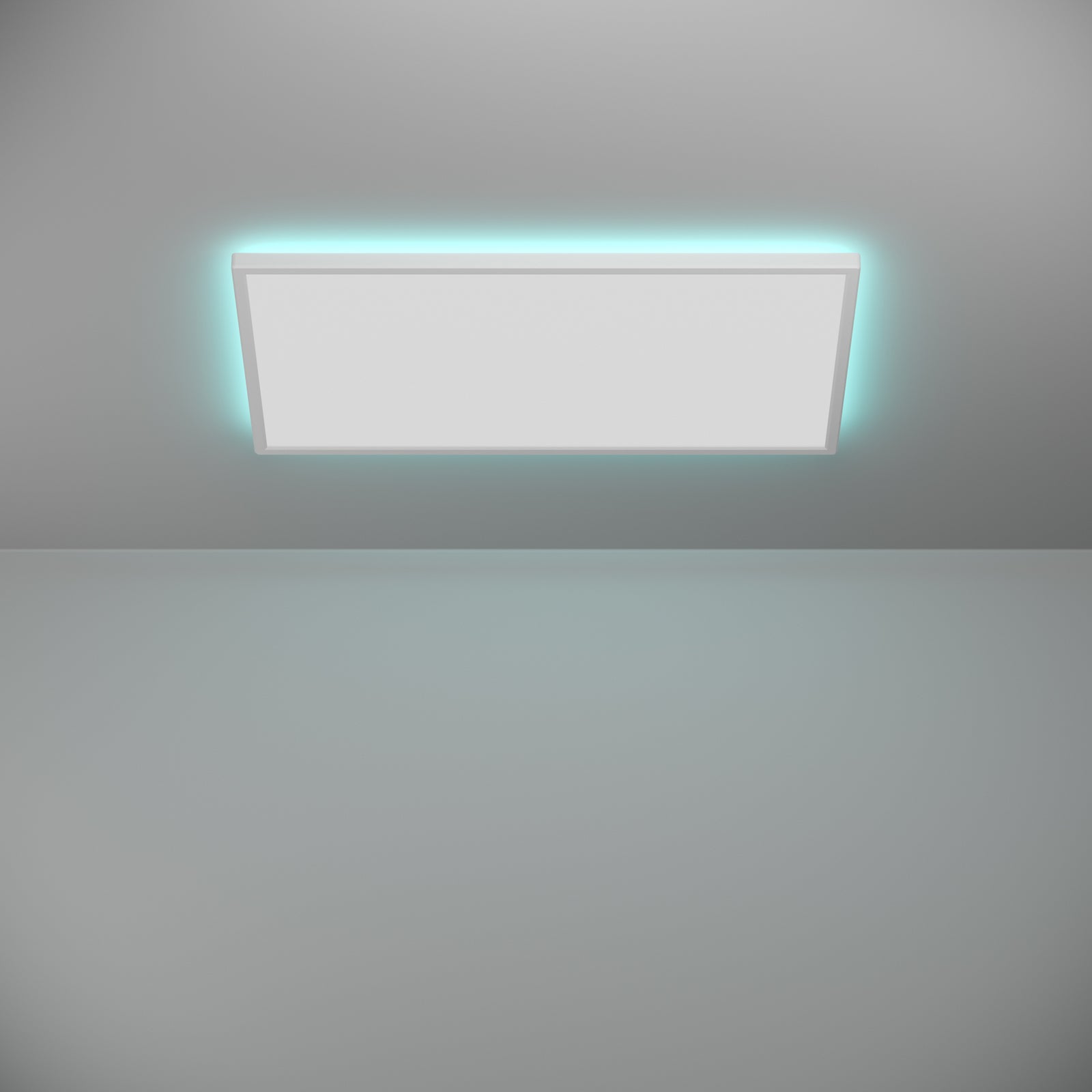 Smart LED-panel Rovito-Z hvit 57x30 cm fjernkontroll