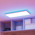 Smart LED-panel Rovito-Z hvit 57x30 cm forfra