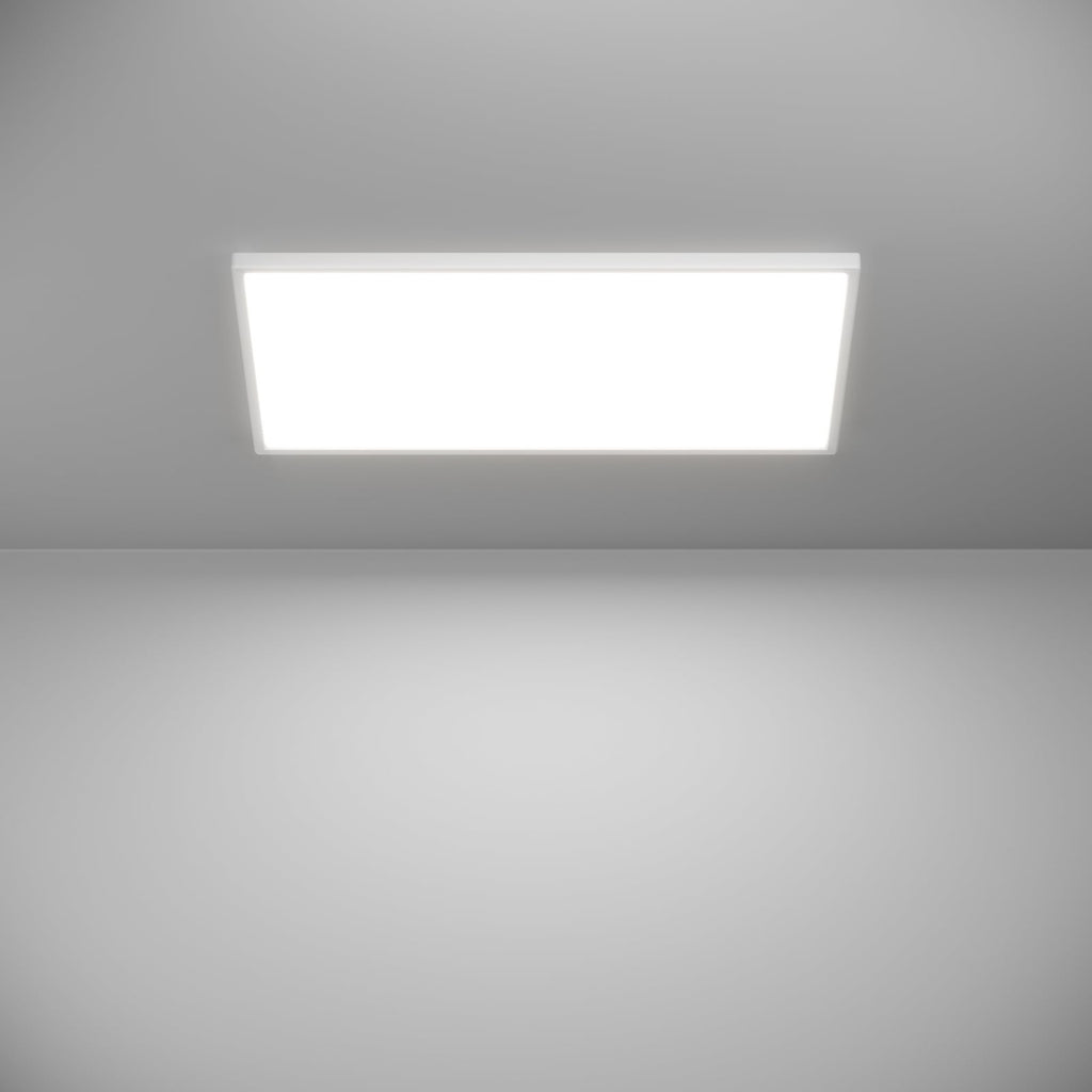 Smart LED-panel Rovito-Z hvit 57x30 cm lysstyrke