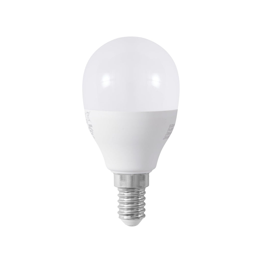 Smart LED-pære dråpeform E14 4,9W CCT RGB WiFi dimbar LUUMR bakside