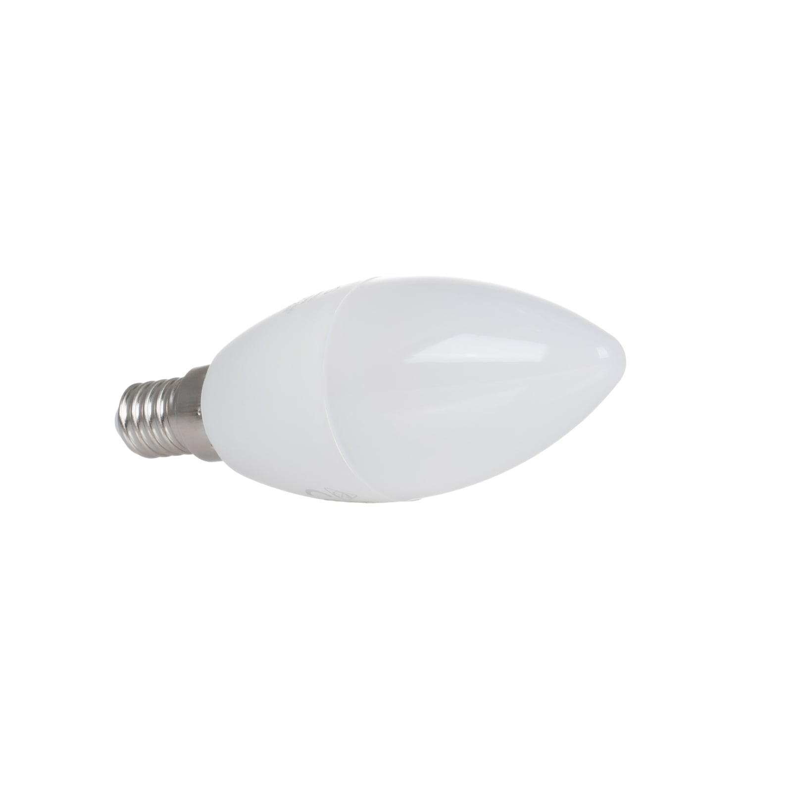 Smart LED-pære E14 kronelysform 4,9W RGB CCT dimbar matt LUUMR montert