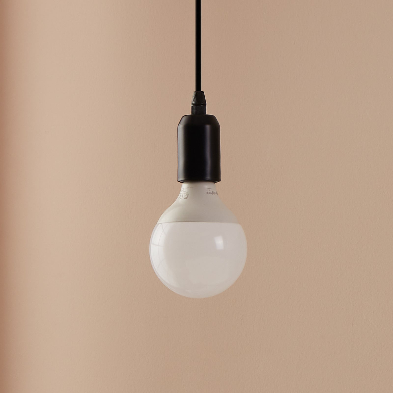 Smart LED-pære E27 13W G95 1300lm RGBW dimbar bakside