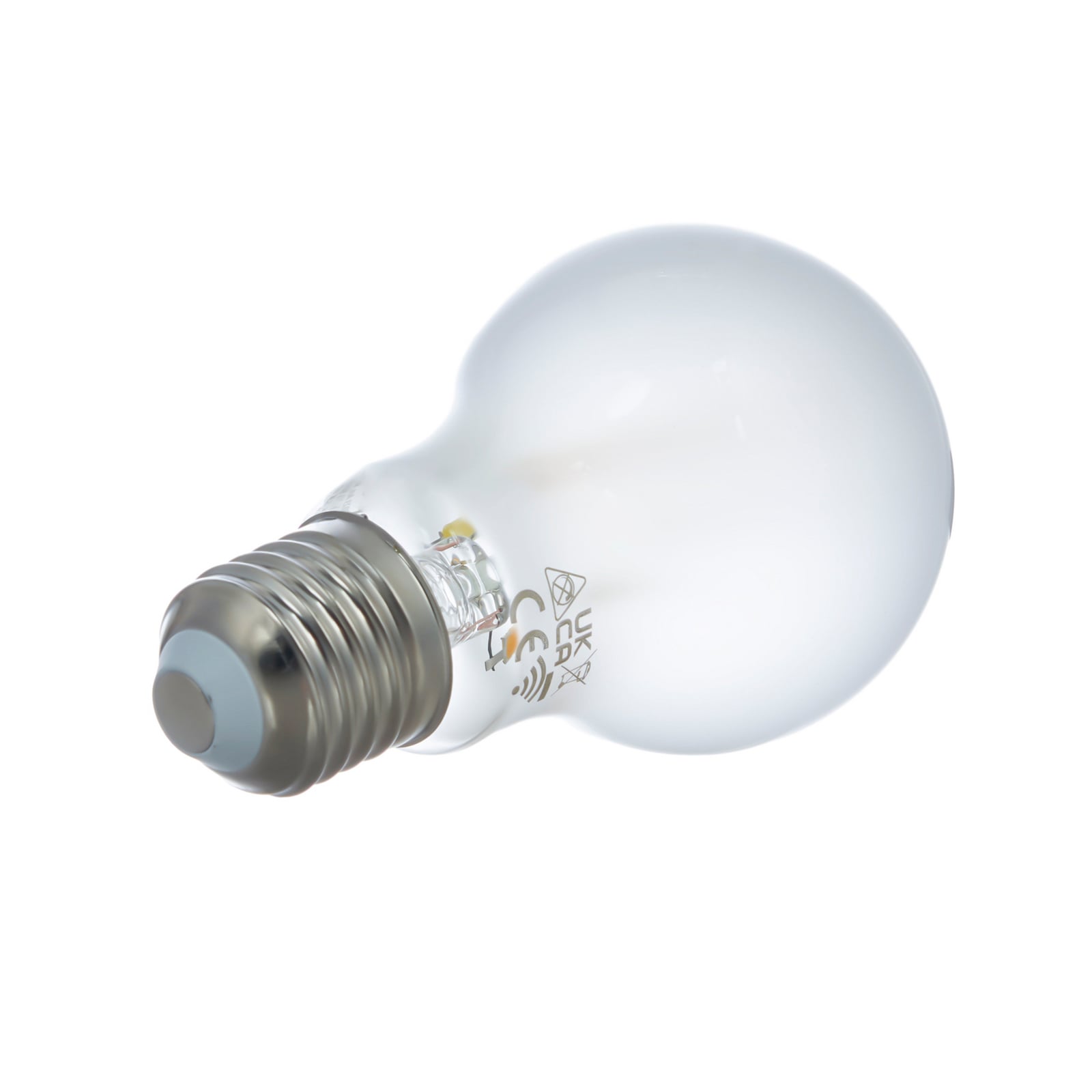 Montert Smart LED-pære E27 7W CCT dimbar matt WiFi Tuya - LUUMR i lampe