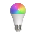 Smart LED-pære E27 9W RGBW CCT matt Zigbee Philips Hue - LUUMR forfra