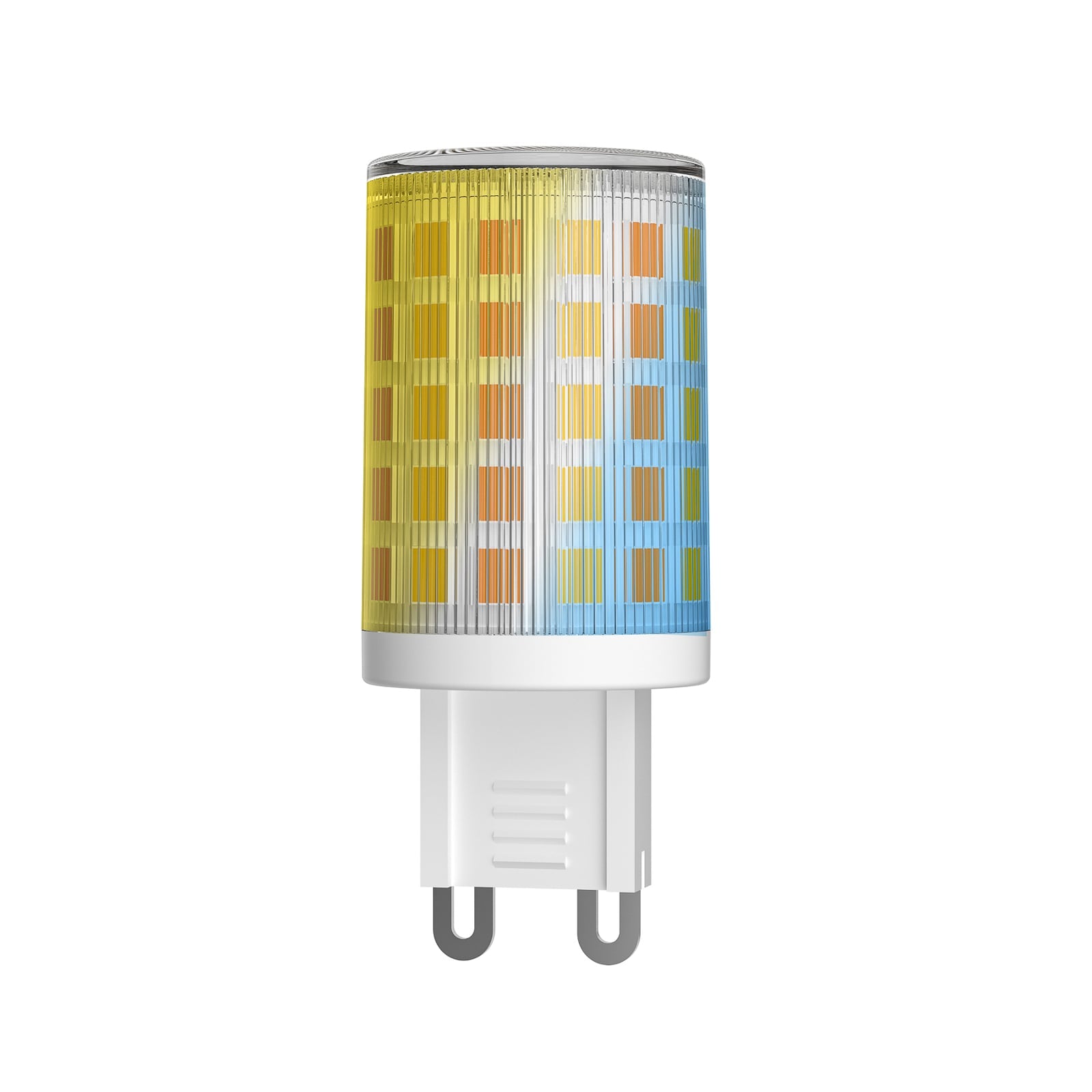 Smart LED-pære G9 2,5W CCT dimbar klar 3-pakning Tuya bakside