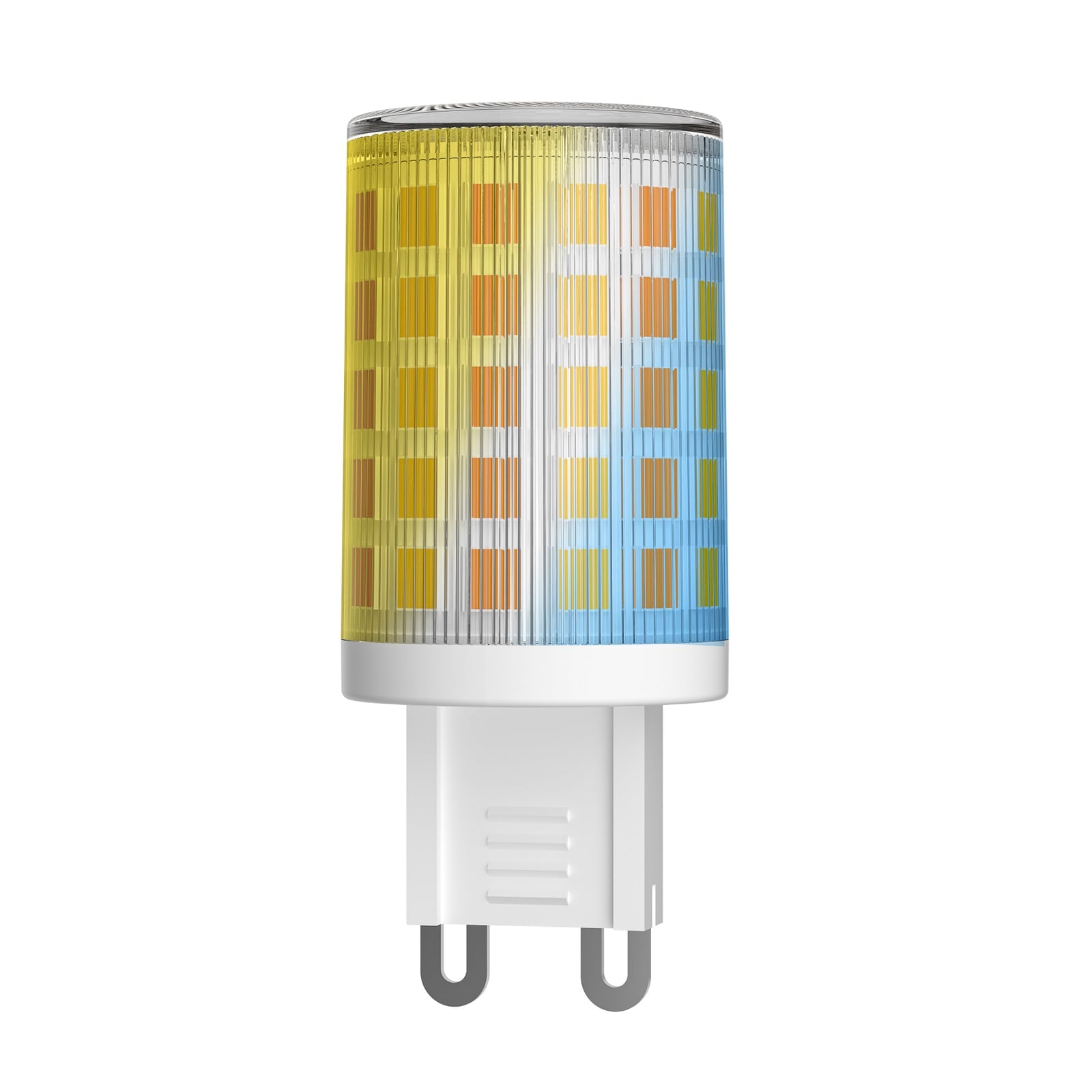 Smart LED-pære G9 2,5W CCT dimbar klar Zigbee Hue - LUUMR forfra