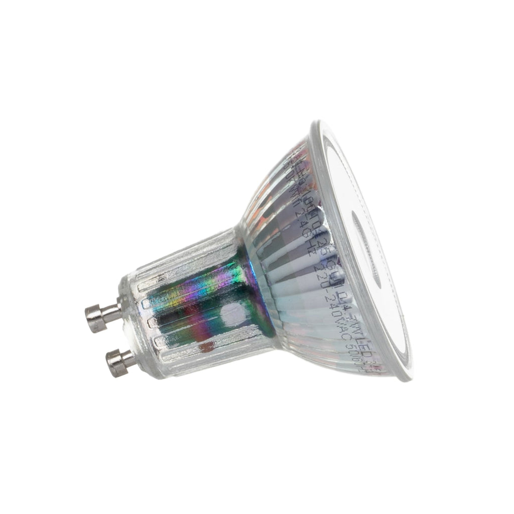 Smart LED-pære GU10 4,7W CCT dimbar klar 3-pk WiFi - LUUMR nærbilde