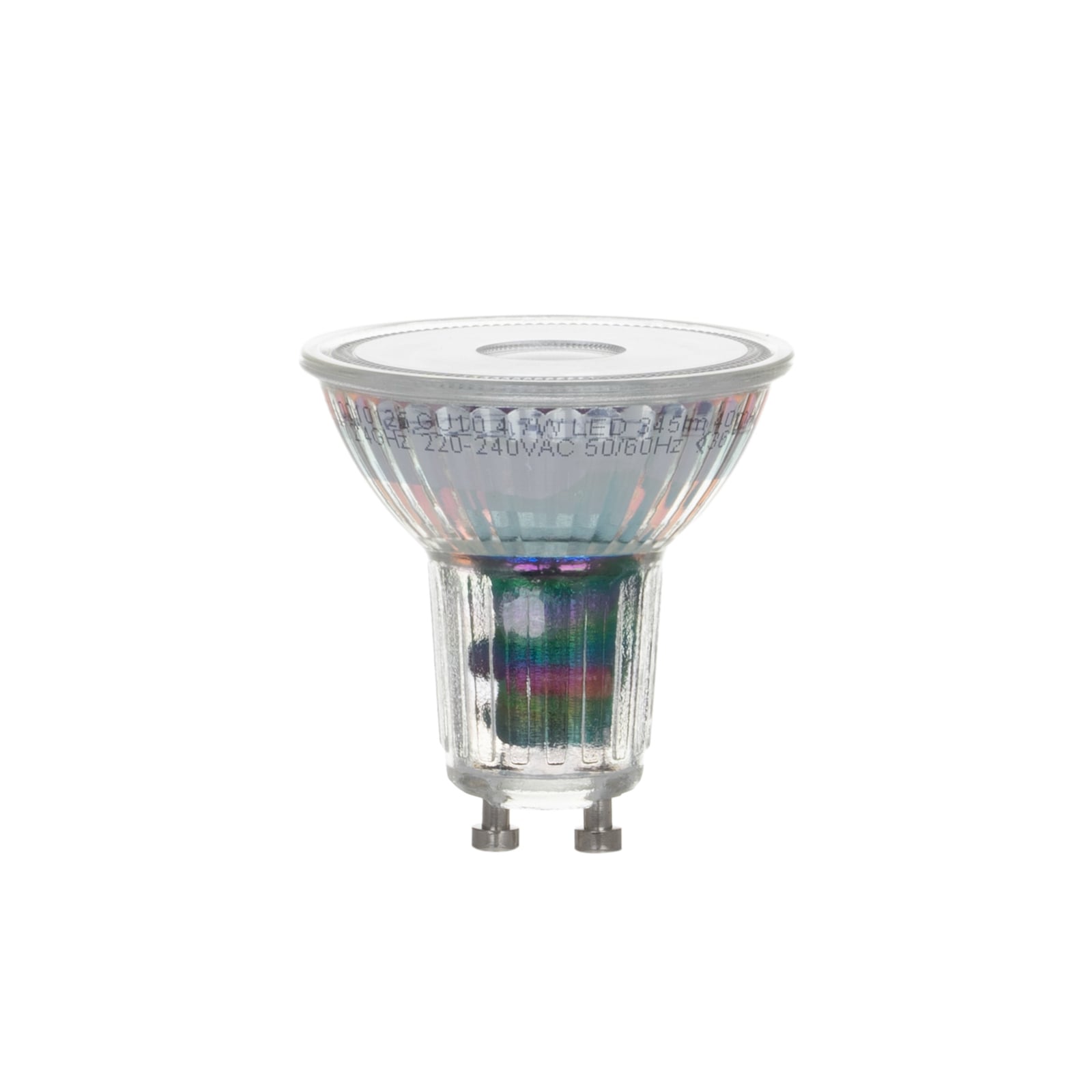 Smart LED-pære GU10 4,7W CCT dimbar klar WiFi Tuya - LUUMR bakside