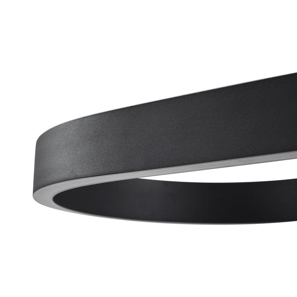 Smart LED pendellampe Melinay dimbar CCT svart 110 cm oppheng