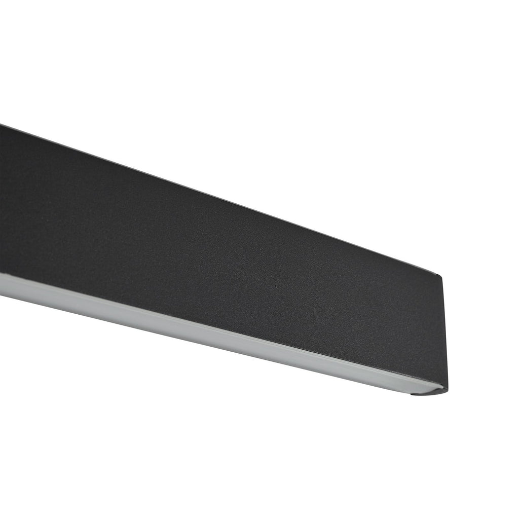 Smart LED pendellampe Mylosh dimbar CCT svart 110 cm med fjernkontroll