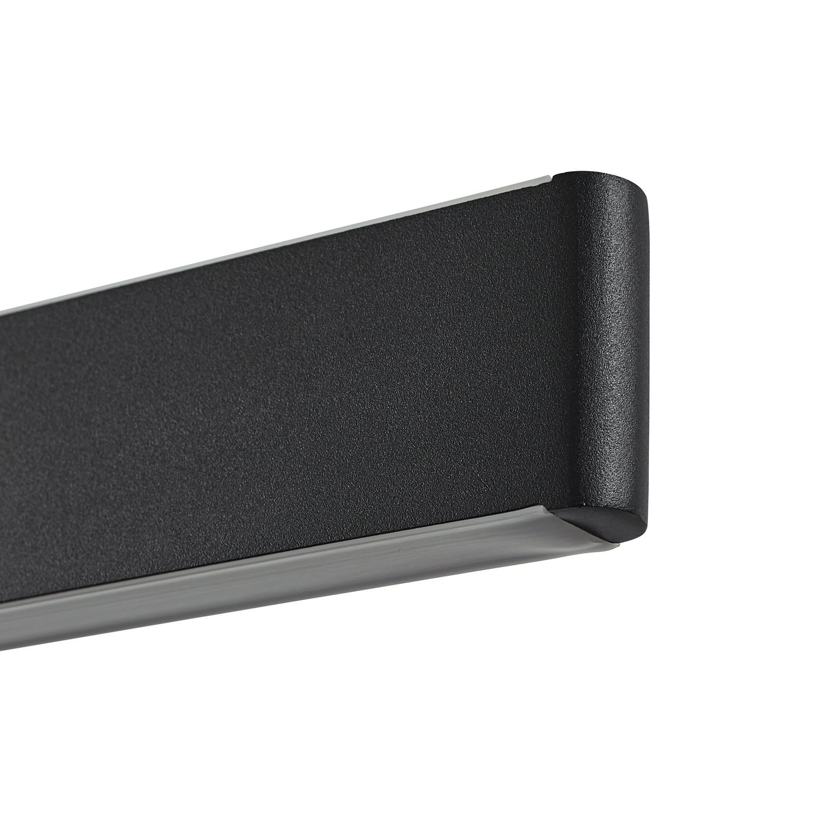 Smart LED pendellampe Mylosh dimbar CCT svart 110 cm oversikt av hele lampen