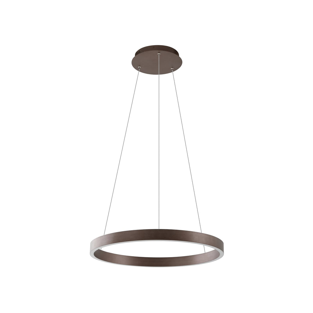 Smart LED pendellampe Yonam aluminium Ø60 cm detalj av lampe
