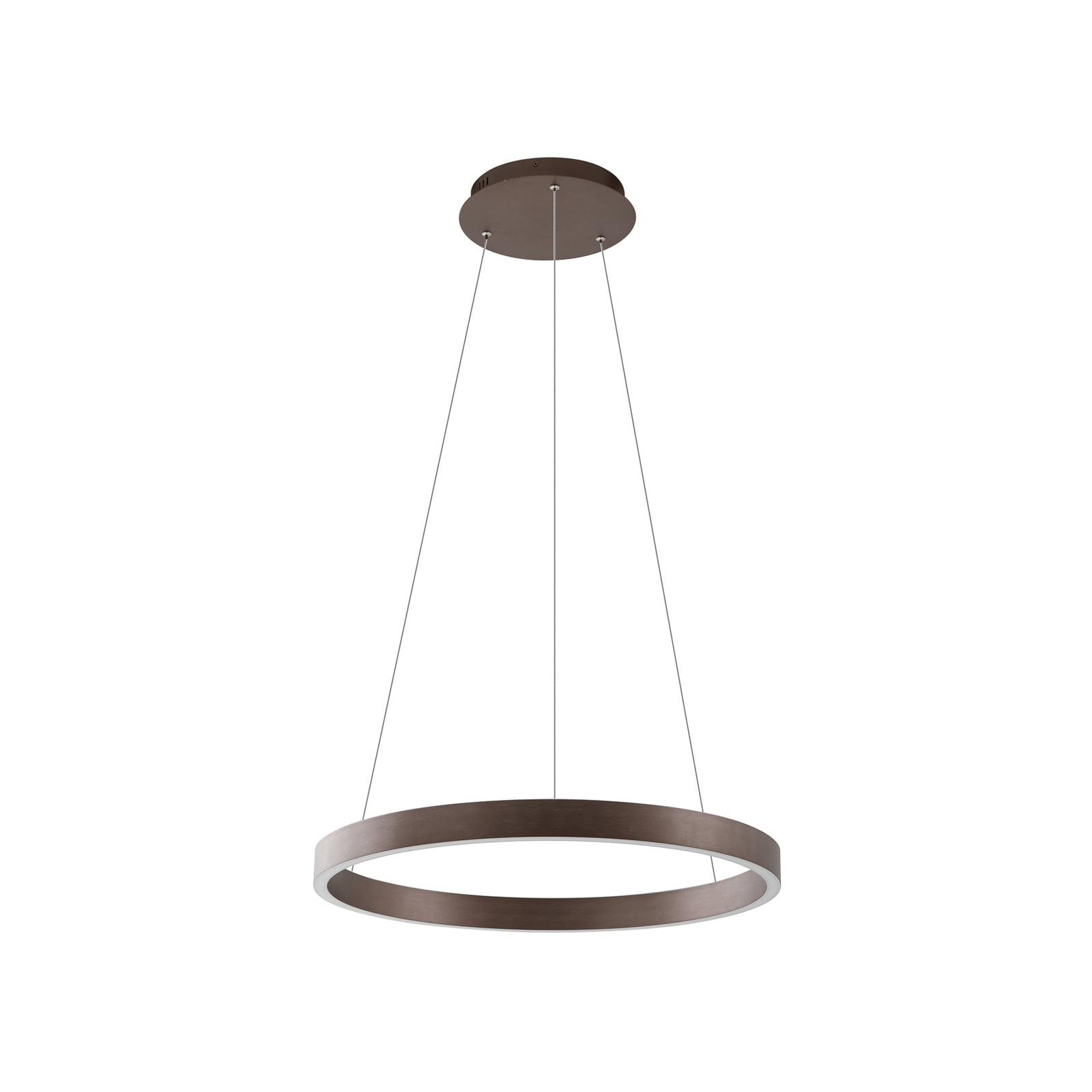 Smart LED pendellampe Yonam aluminium Ø60 cm detalj av lampe
