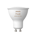 Smart LED-reflektor GU10 4,2W RGBW dimbar Bluetooth Zigbee - Philips Hue forfra