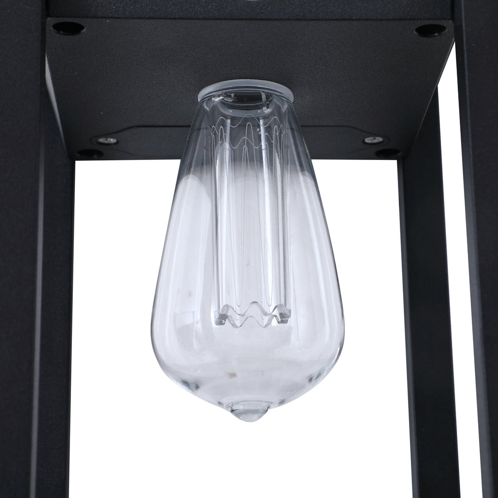 Smart LED solcelle-stolpelampe Enea med sensor CCT RGB IP44 - Lindby