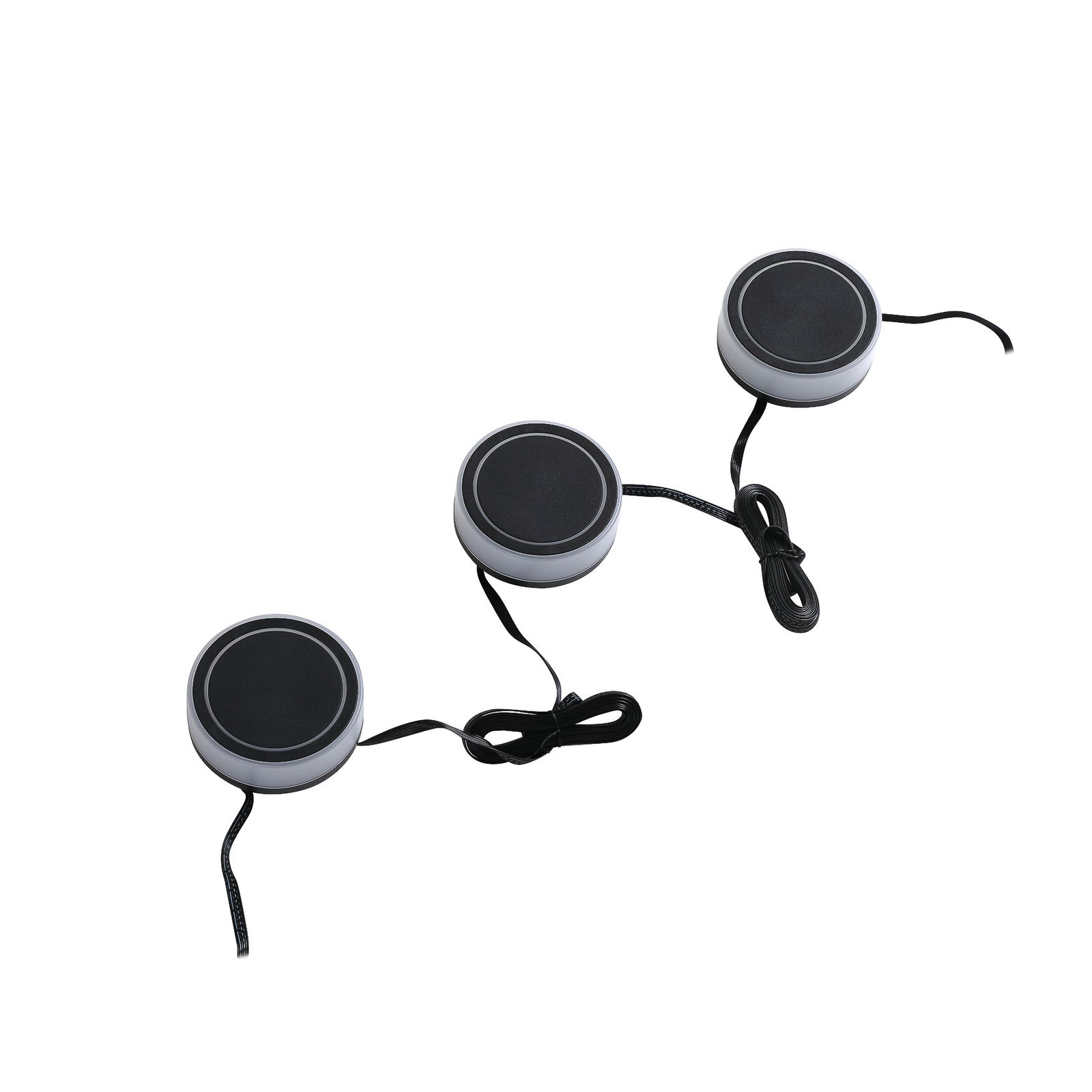 Smart LED-spydlampe Kyren CCT RGB 3-pk IP44 lysdetaljer