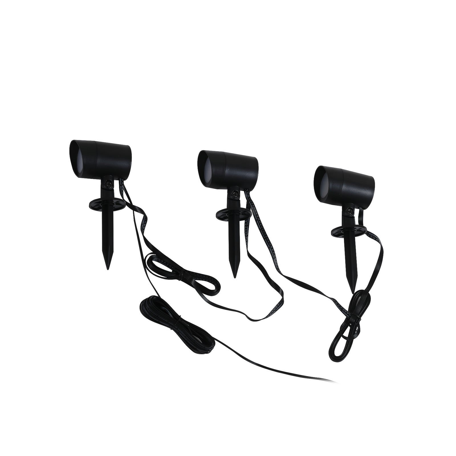 Smart LED-spydspot Nycta RGB dimbar 3-pk IP44 RGB fargevalg