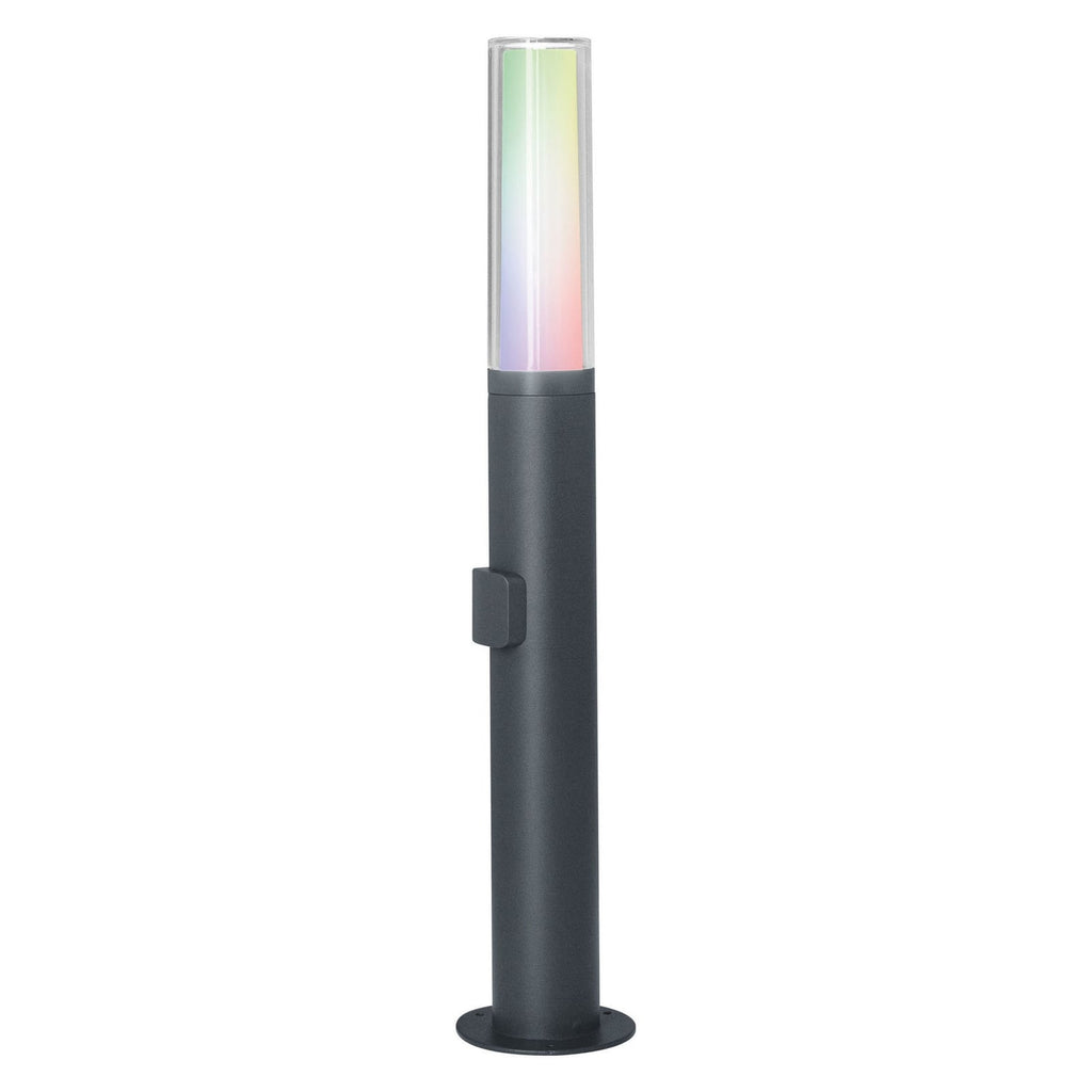 Smart LED sti-lampe Flare RGBW WiFi dimbar IP44 detalj av lampehode