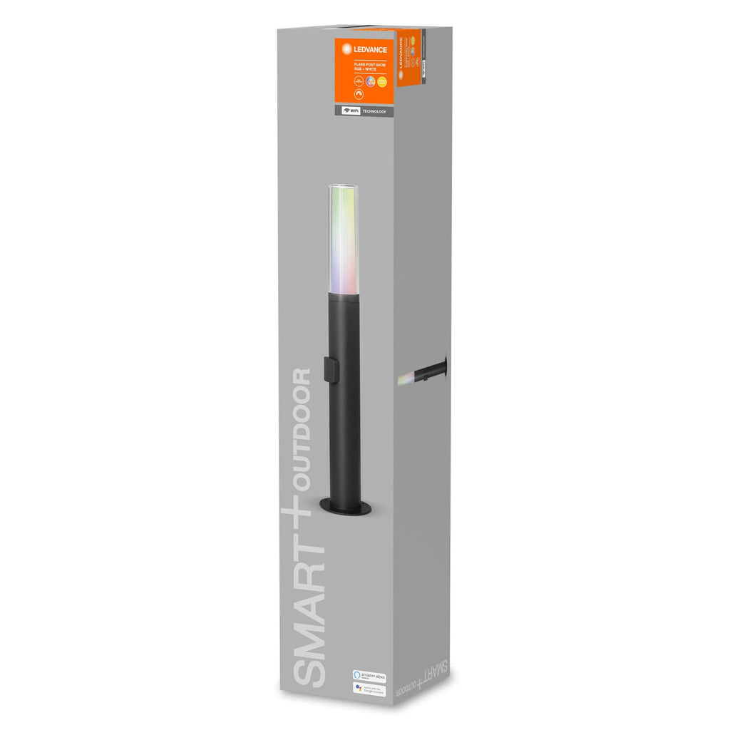 Smart LED sti-lampe Flare RGBW WiFi dimbar IP44 kontroll via app