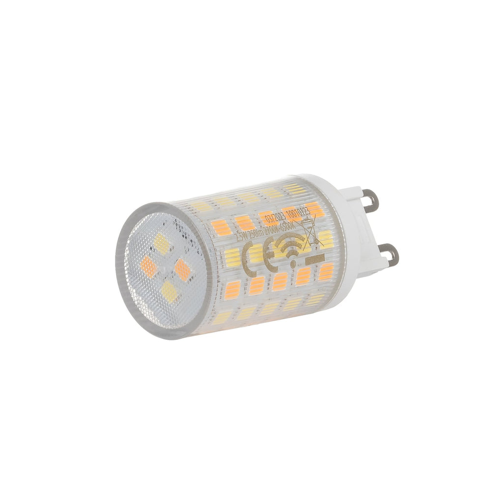 Smart LED-stiftpære G9 2,5W CCT dimbar klar WiFi Tuya - LUUMR montert i lampe