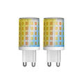 Smart LED-stiftpære G9 2,5W CCT klar dimbar 2-pk WiFi LUUMR forfra