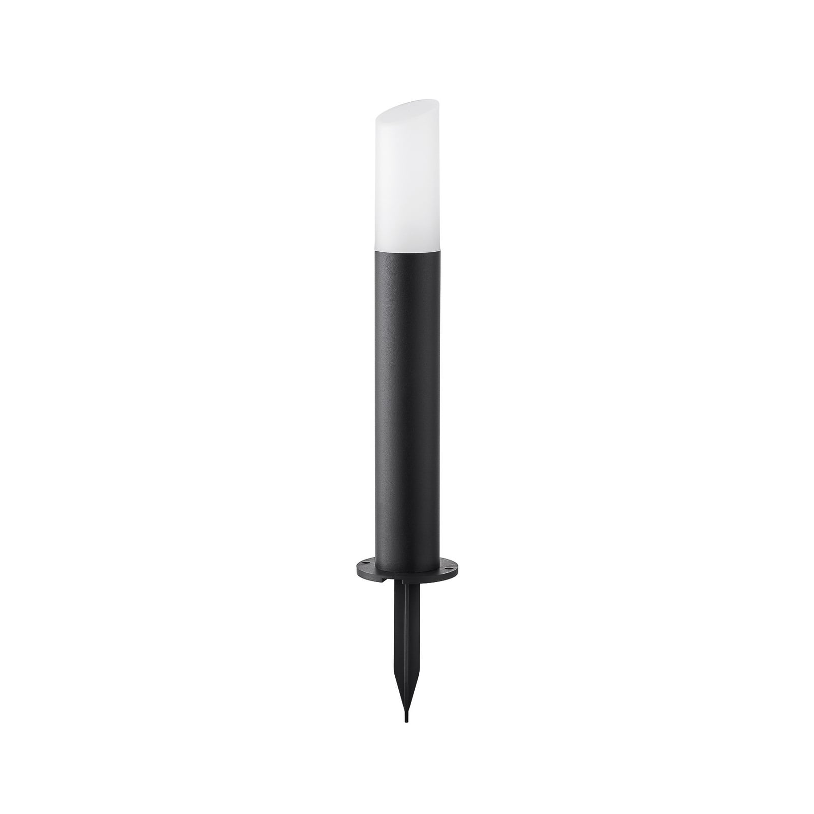 Smart LED-stolpelampe Elvor CCT RGB 3-pk IP44 lysfargejustering