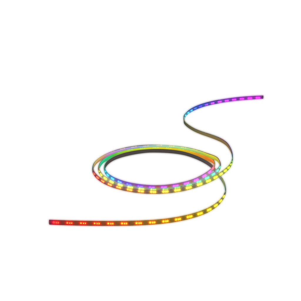 Smart LED-stripe Striplight 10 m RGB CCT dimbar 24W - Calex montert