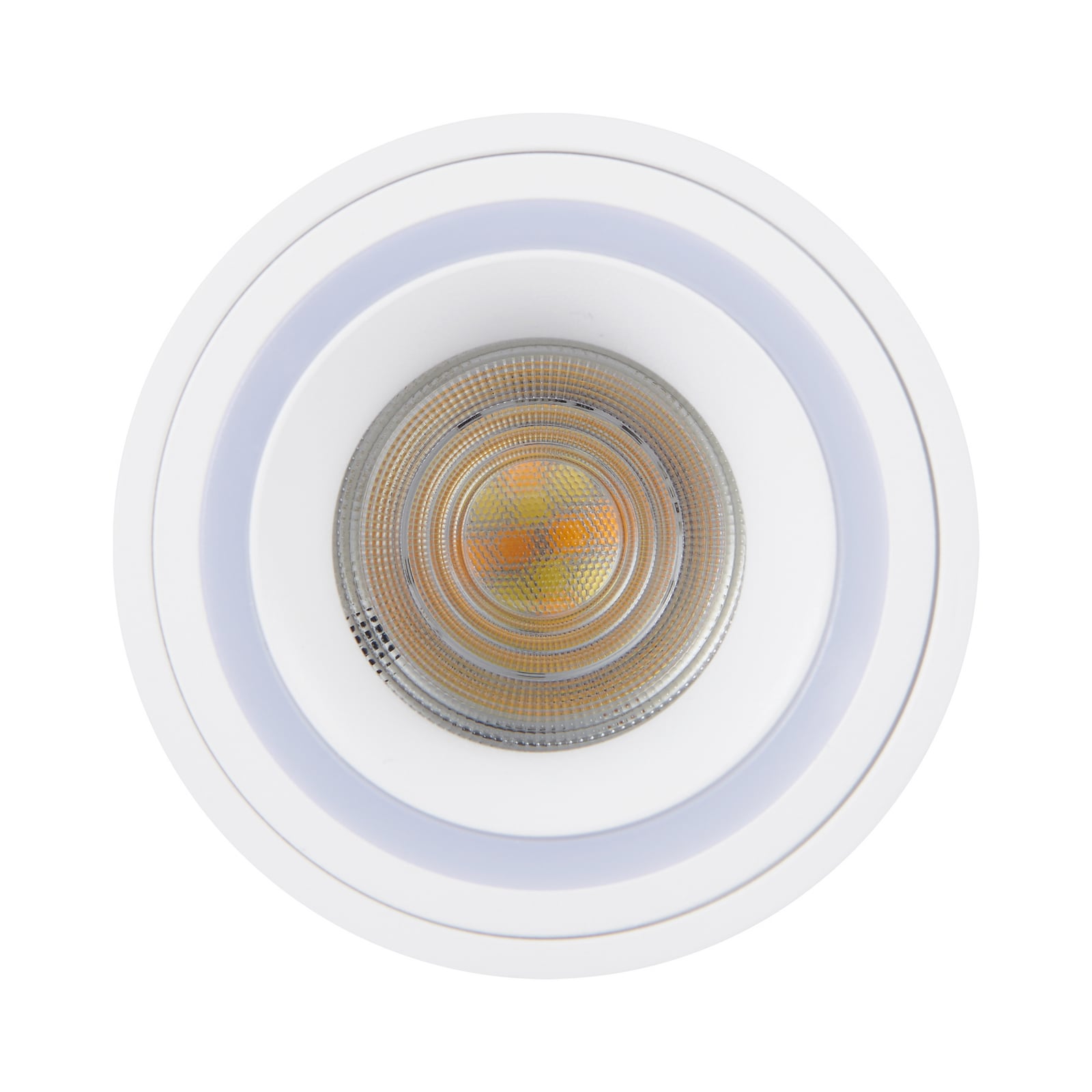 Smart LED taklampe Carosso-Z Zigbee CCT RGB dimbar hvit med GU10 sokkel