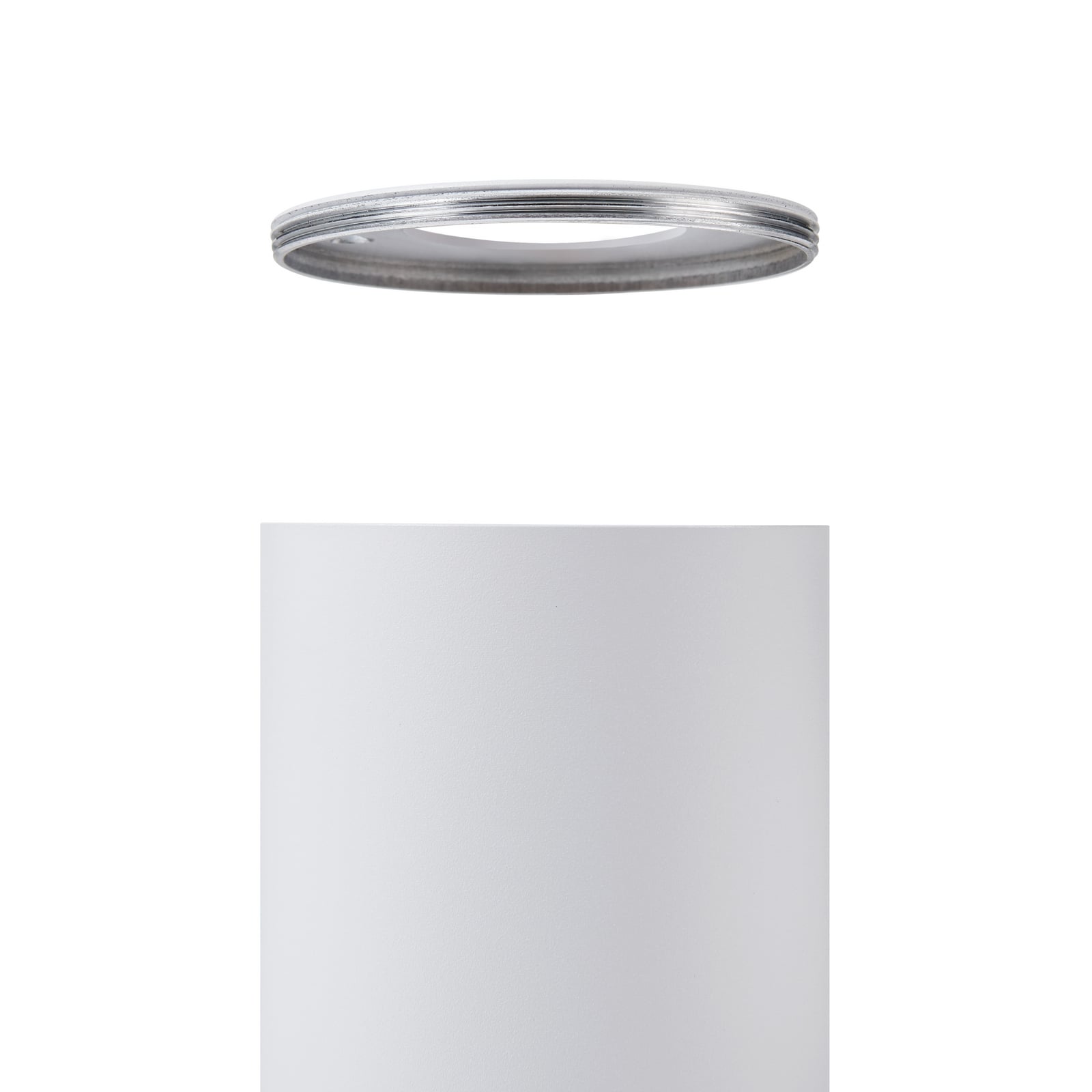 Smart LED taklampe Carosso-Z Zigbee CCT RGB dimbar hvit i aluminium