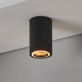 Smart LED taklampe Carosso-Z Zigbee CCT RGB dimbar svart forfra
