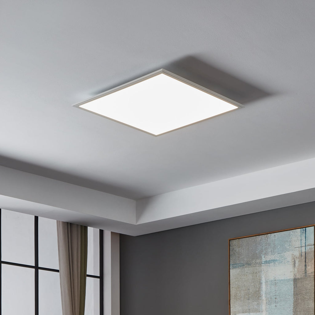 Smart LED taklampe CCT dimbar hvit 59,5x59,5 cm 33W - EGLO connect bakside