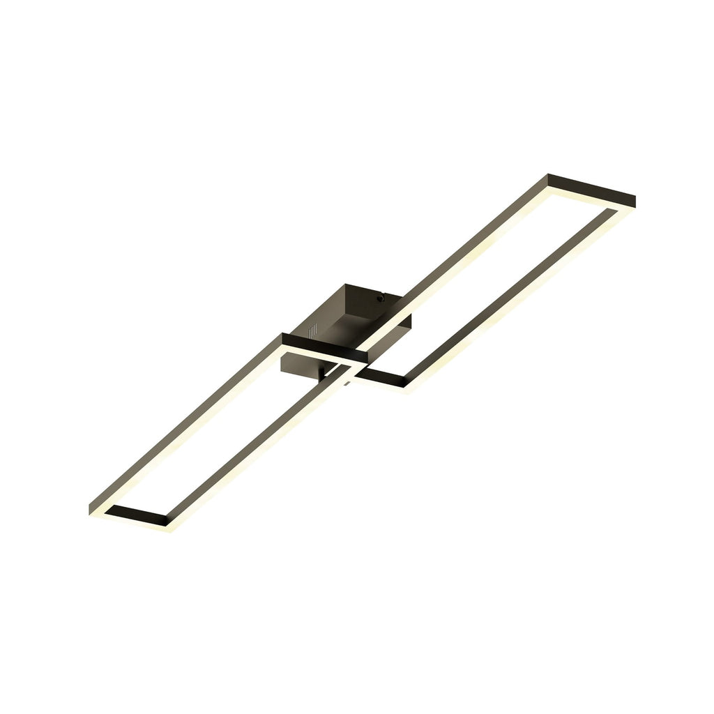 Smart LED taklampe Ciso RGB CCT svart 110 cm 24W nærbilde