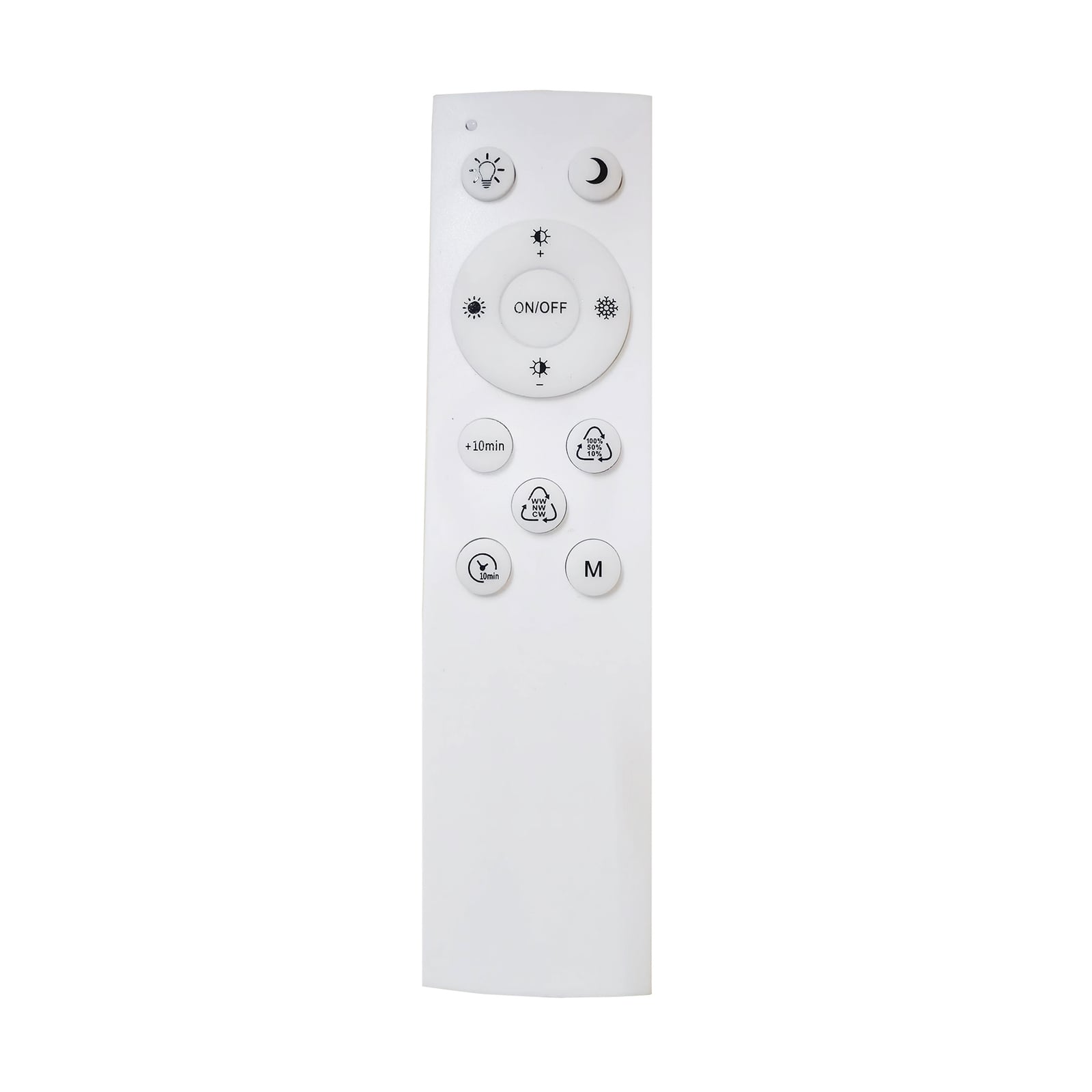 Nærbilde av Smart LED taklampe Edica dimbar CCT 58 cm nikkel WiFi