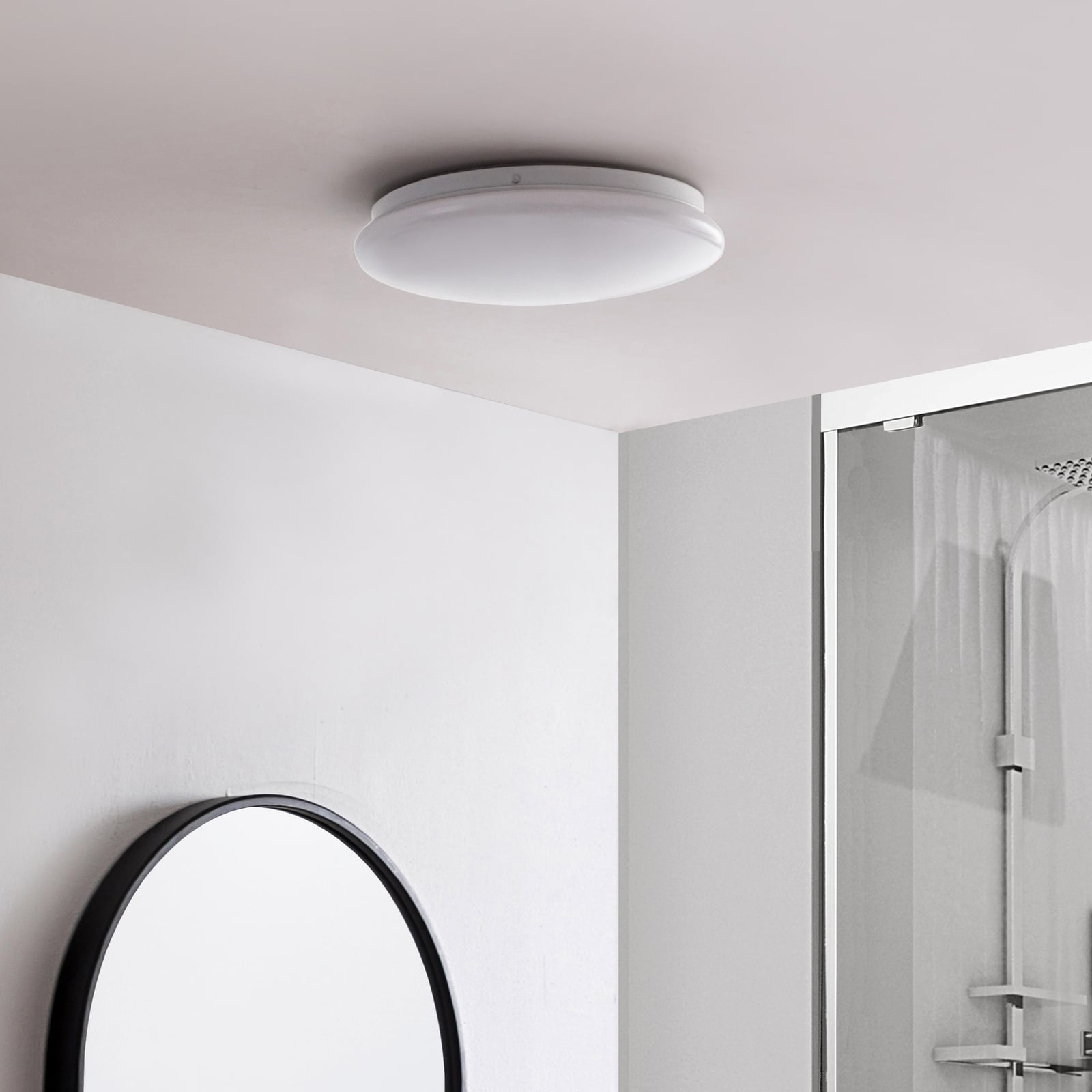 Smart LED-taklampe Emeryn varmhvit hvit bakside