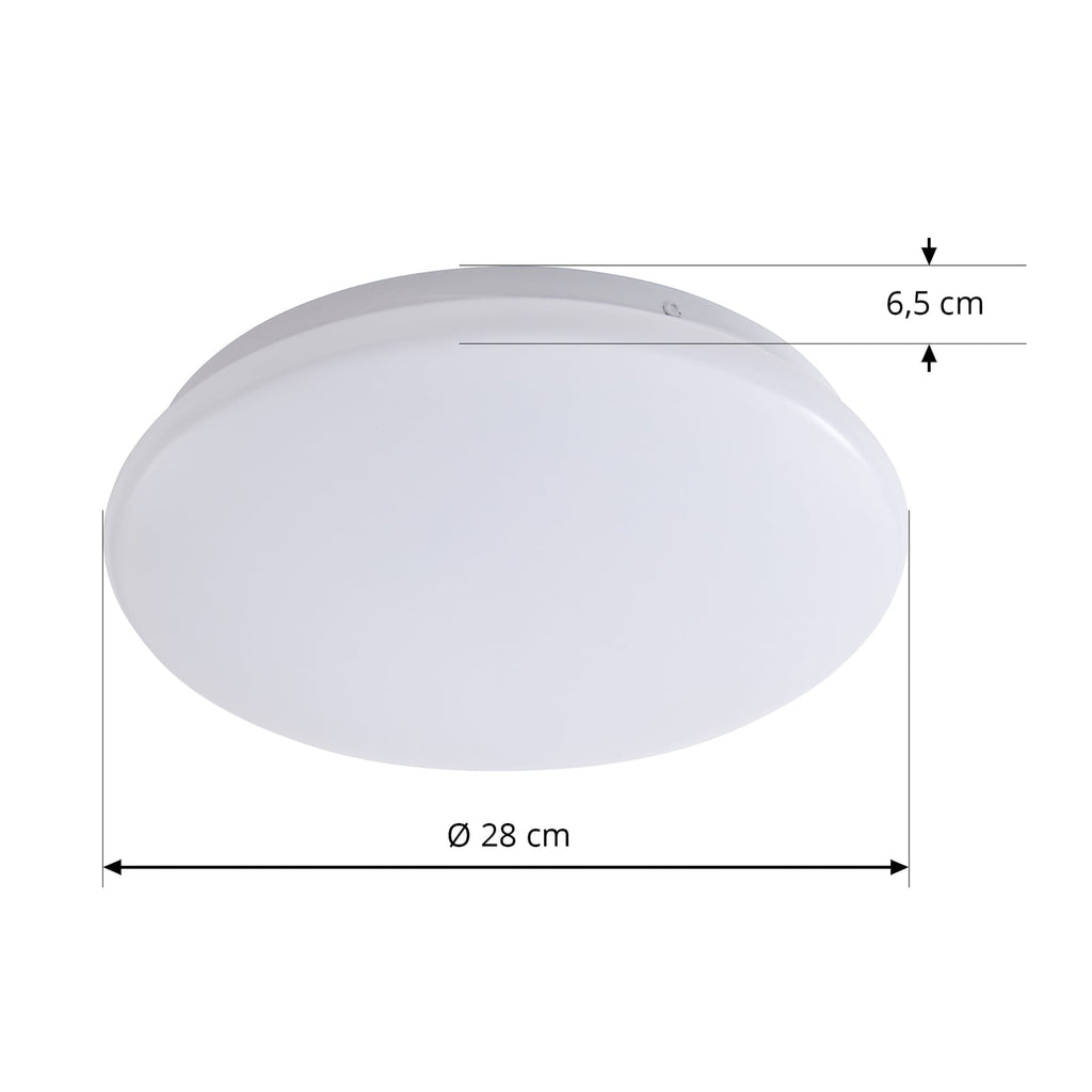 Detalj av Smart LED-taklampe Emeryn varmhvit hvit
