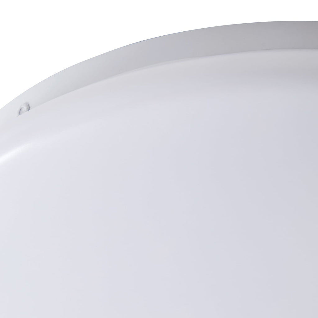 Smart LED-taklampe Emeryn varmhvit hvit med lyset på
