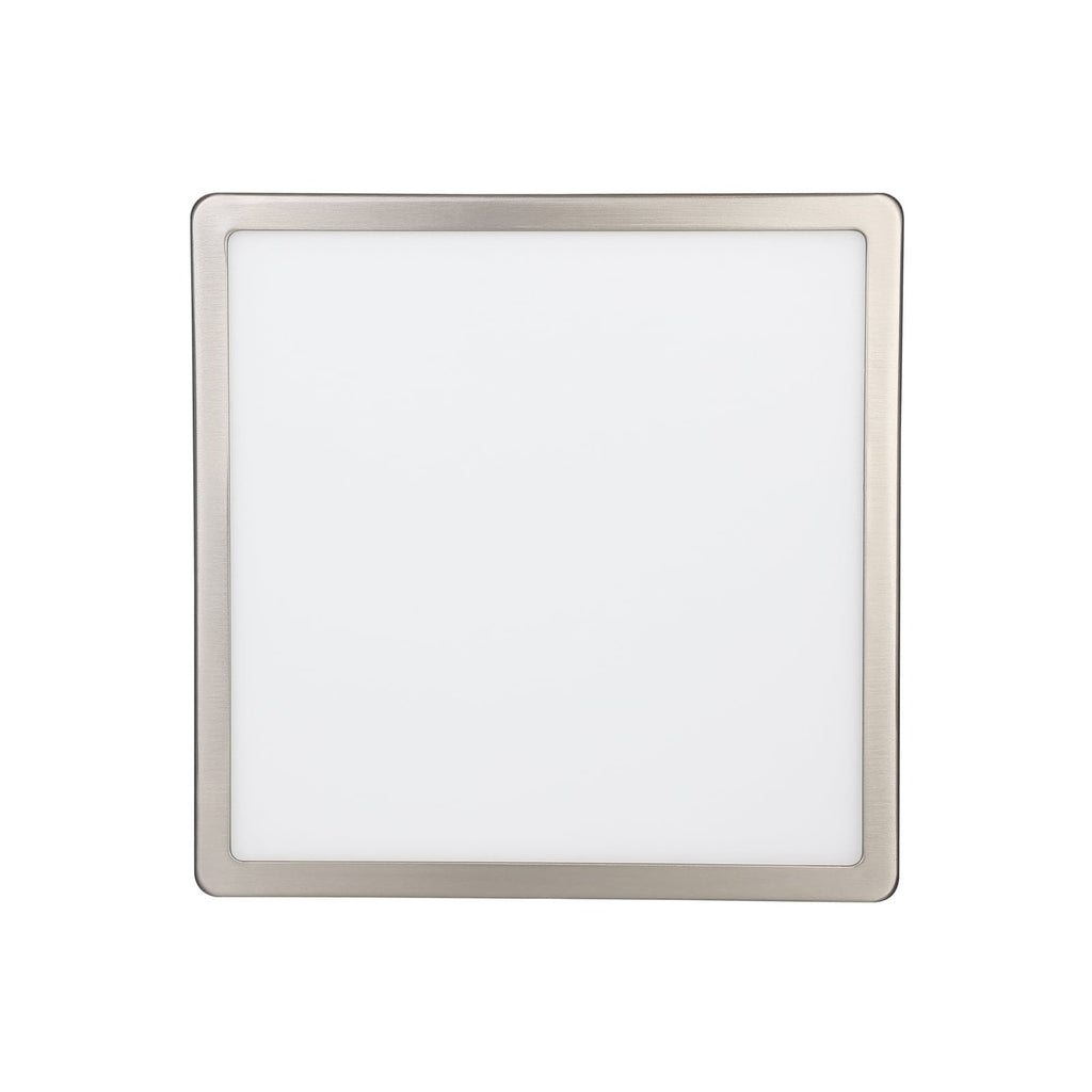 Smart LED taklampe Fueva-Z matt nikkel nærbilde av lyskilde