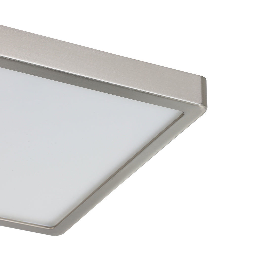 Smart LED taklampe Fueva-Z matt nikkel appstyring skjermbilde