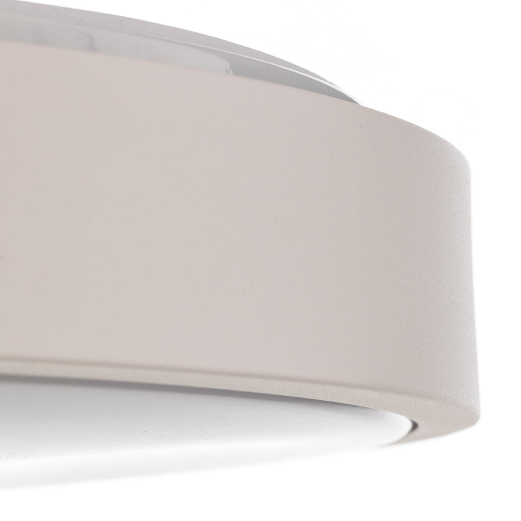 Smart LED-taklampe Innes hvit Ø38 cm side